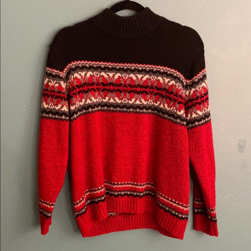 Vintage ski sweater